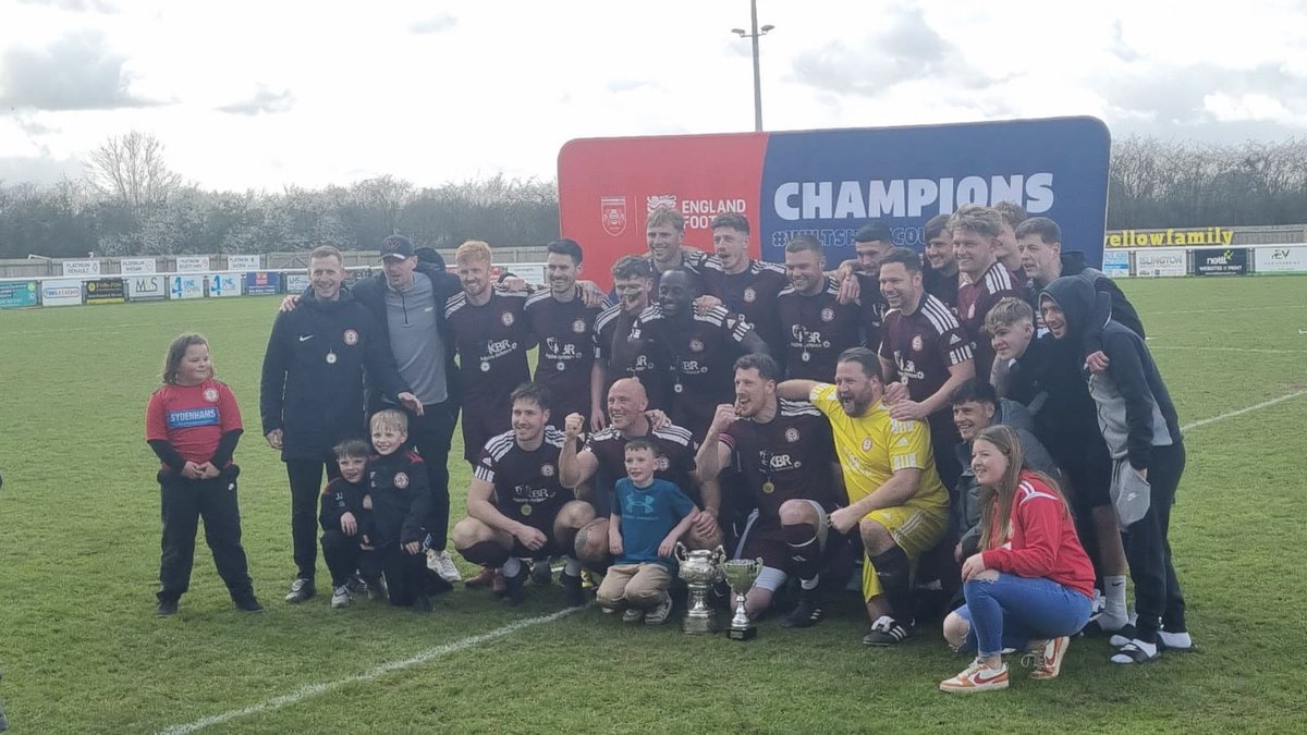 Big thanks to @WiltsCountyFA and @MELKSHAMTOWNFC for hosting the Wiltshire FA Sunday Cup Final. Great occasion hosted impeccably once again. All at @TidworthTownFC1 had another fantastic final.