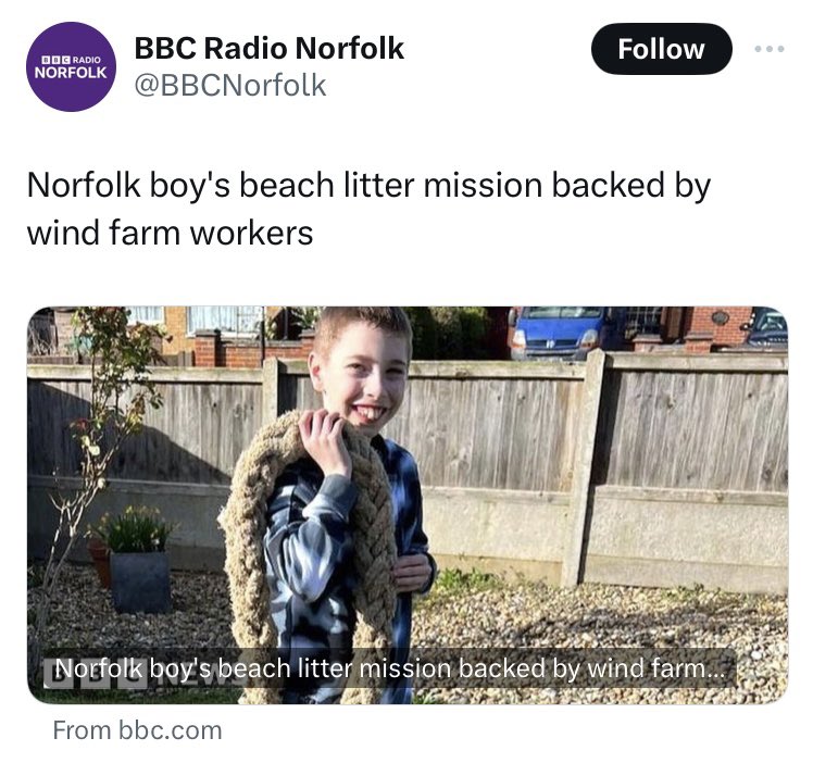 Great to see such a positive story about one of our former pupils- such a kind & caring soul 🥰 bbc.co.uk/news/uk-englan…