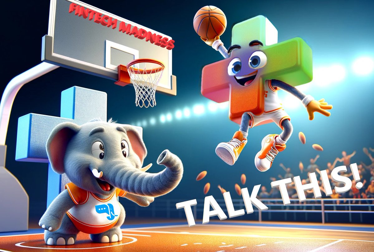 Asset-Map Leadership (@asset_map) on Twitter photo "Talk This!" <a href="/MobileAssistant/">Mobile Assistant 💬🐘</a> elephant as <a href="/AssetMapLLC/">Asset-Map</a> Mappy dunks on your party in the #fintech Madness Bracket from <a href="/ThreeCrownsLLC/">Three Crowns Marketing</a>
Everyone Vote today! Winner faces <a href="/RedtailCRM/">Redtail Technology</a> v. <a href="/WeAreWealth/">Wealth.com</a> threecrownsmarketing.com/wealthtech-mad… "Talk This!" <a href="/MobileAssistant/">Mobile Assistant 💬🐘</a> elephant as <a href="/AssetMapLLC/">Asset-Map</a> Mappy dunks on your party in the #fintech Madness Bracket from <a href="/ThreeCrownsLLC/">Three Crowns Marketing</a>
Everyone Vote today! Winner faces <a href="/RedtailCRM/">Redtail Technology</a> v. <a href="/WeAreWealth/">Wealth.com</a> threecrownsmarketing.com/wealthtech-mad…
