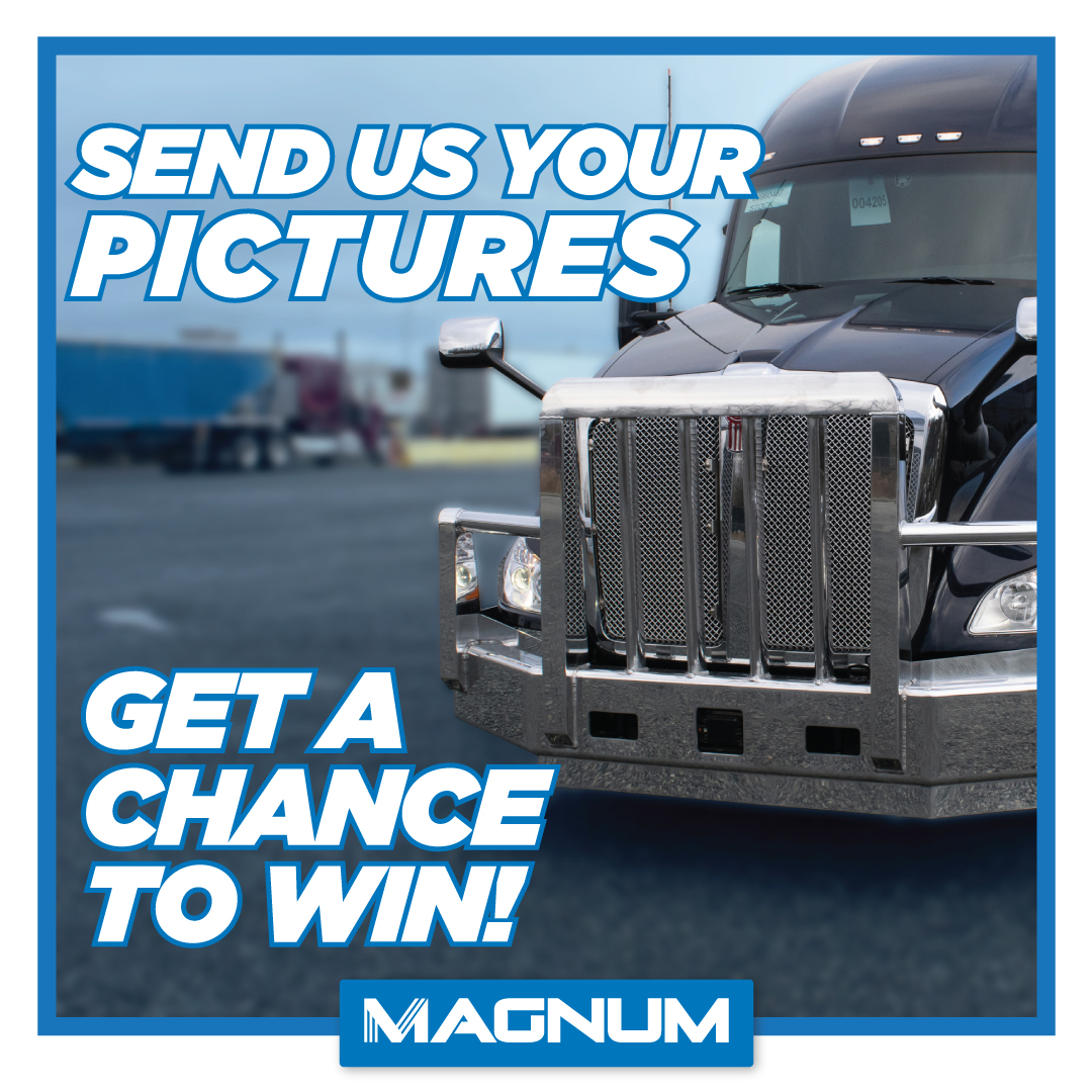If you have an awesome image of your truck with a Magnum Bumper please send it to us! We are looking for good quality images of the whole truck. If your image meets this criteria  you will be entered into a draw for 1 of 3 Exclusive Magnum Garbage Cans. 

Message us to enter!