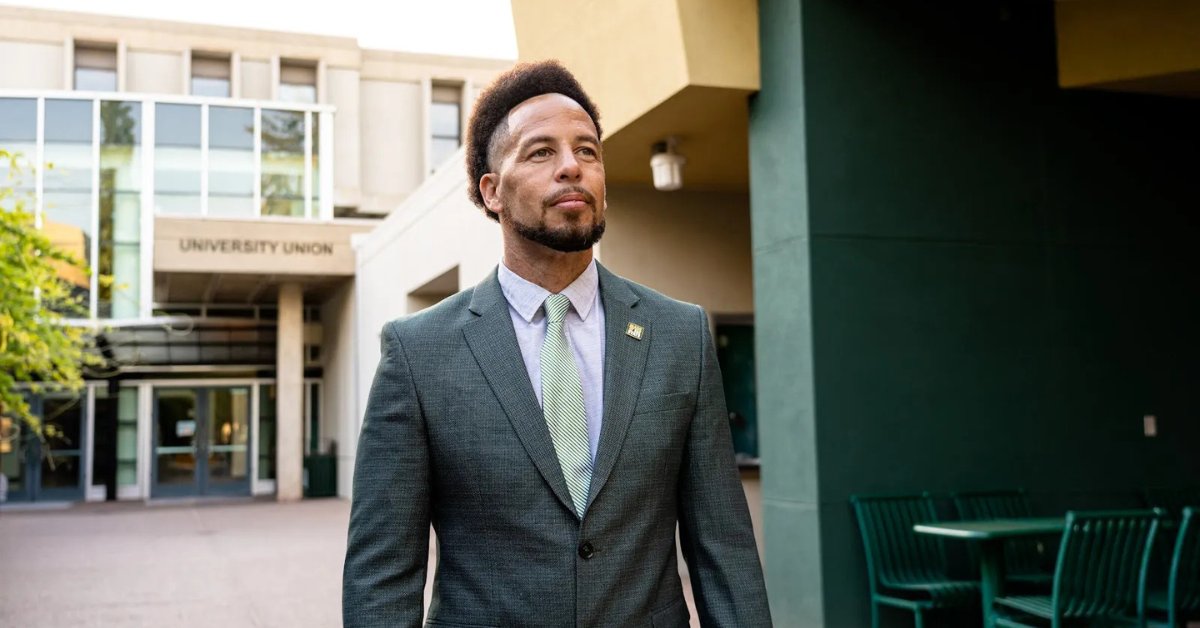 @SacState President and GSEC Board Member, @DrLukeWood, was featured on @GMA for his remarkable dedication to boosting foster youth enrollment and graduation rates. 🌟 Watch it here: bit.ly/3Px7U3E 📸 @SacObserver #Education