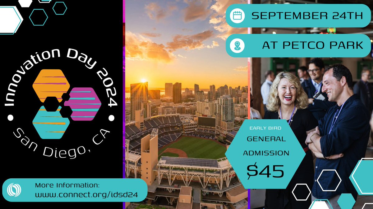 Join us at Innovation Day 2024 on September 24 at Petco Park in San Diego! It's an electrifying celebration of innovation, bringing together over 150 tech and life science exhibitors, visionary talks, panels, pitches, entertainment and more! Get Tickets: bit.ly/3V12QIp