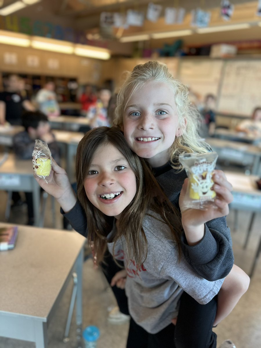 Thank you <a href="/stuffedpuffs/">Stuffed Puffs</a> for donating yummy marshmallows to our entire school!  The kids were SO excited! <a href="/pennmanor/">Penn Manor SD</a>