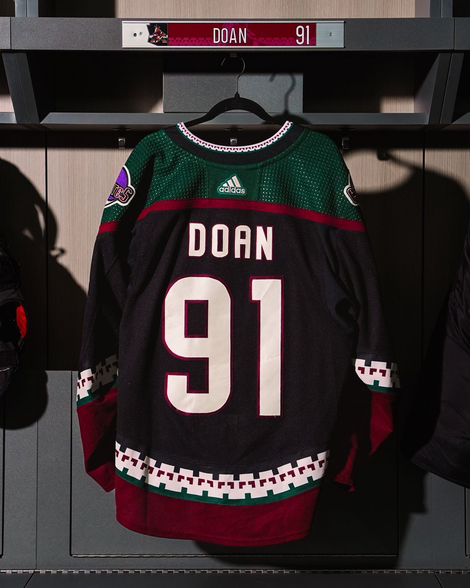 It's been 2,544 days since a Doan has played for the Coyotes. Tonight, that streak ends.