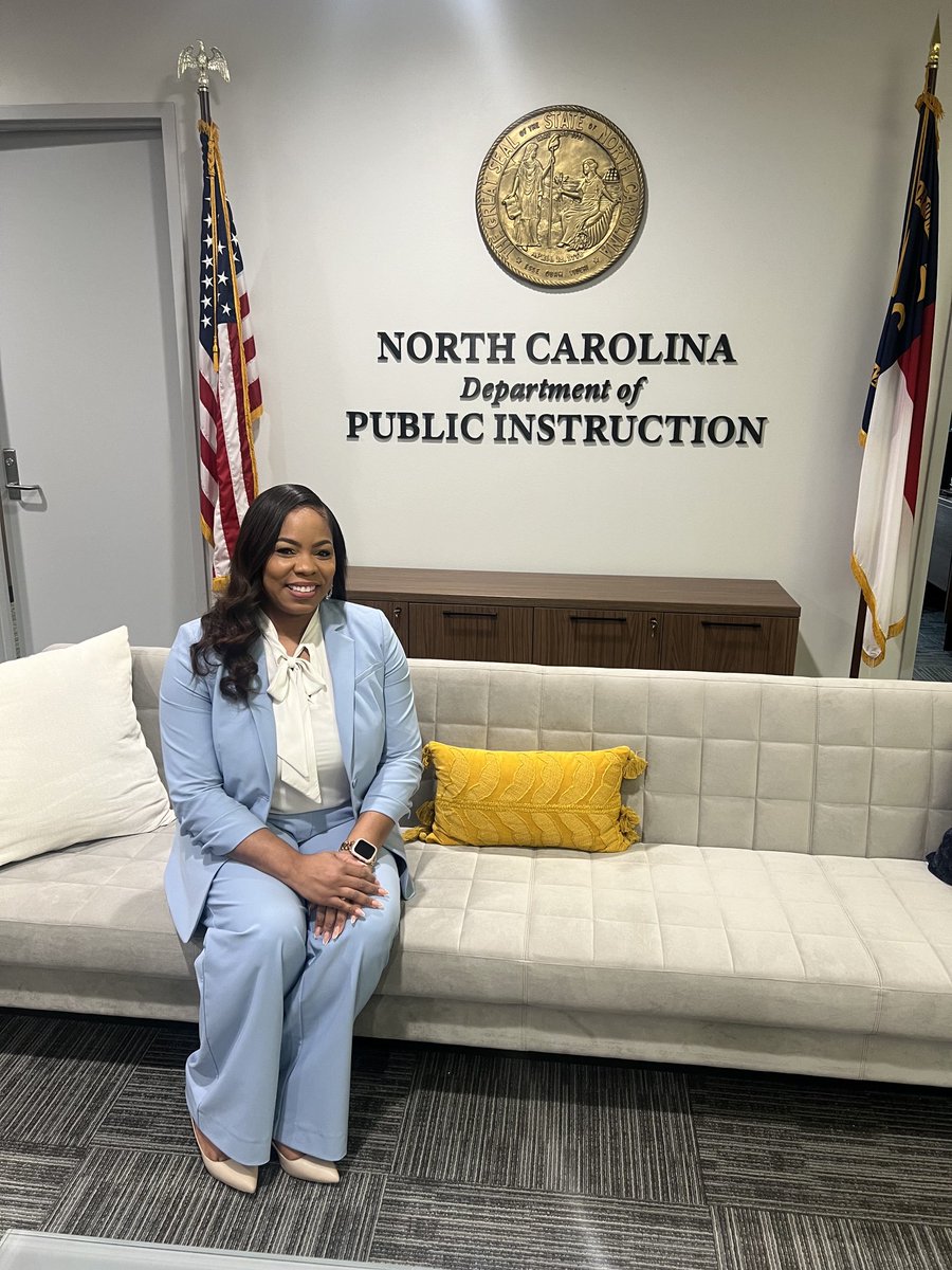 Today! What an amazing experience as I interviewed for NC Principal of the Year at NCDPI.  This was an extraordinary honor! I think my smile says it all. #humbled #honored #blessed #thankful
