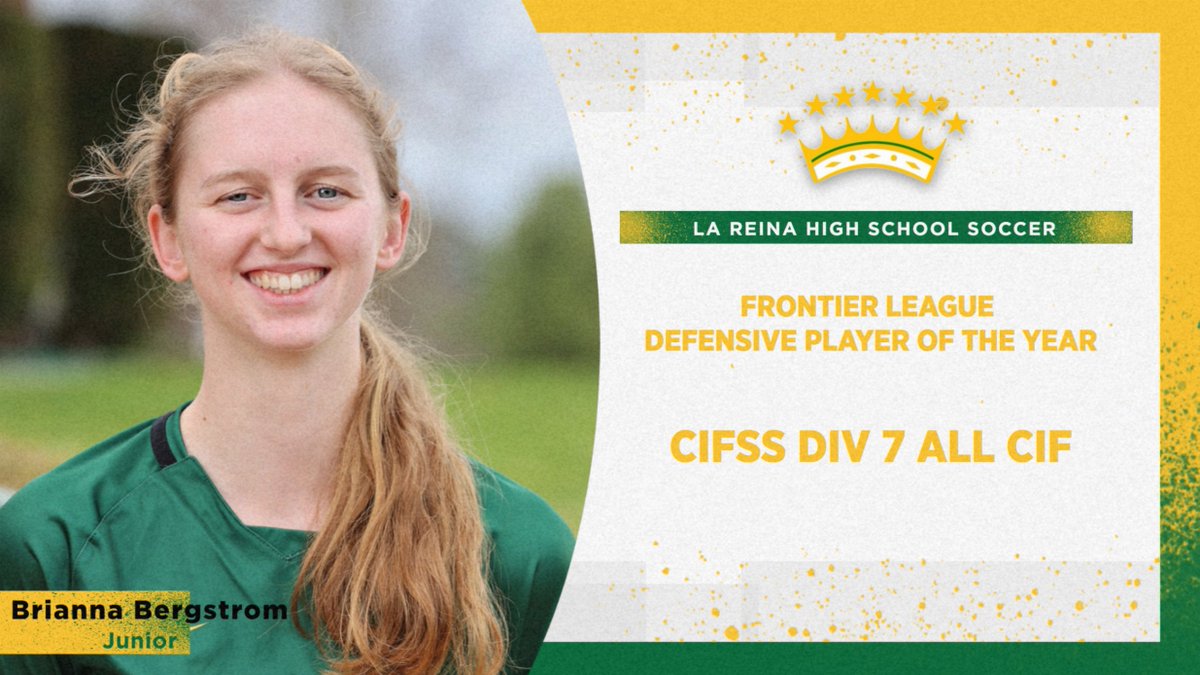 League MVP and All CIF -- Way to go Brianna!