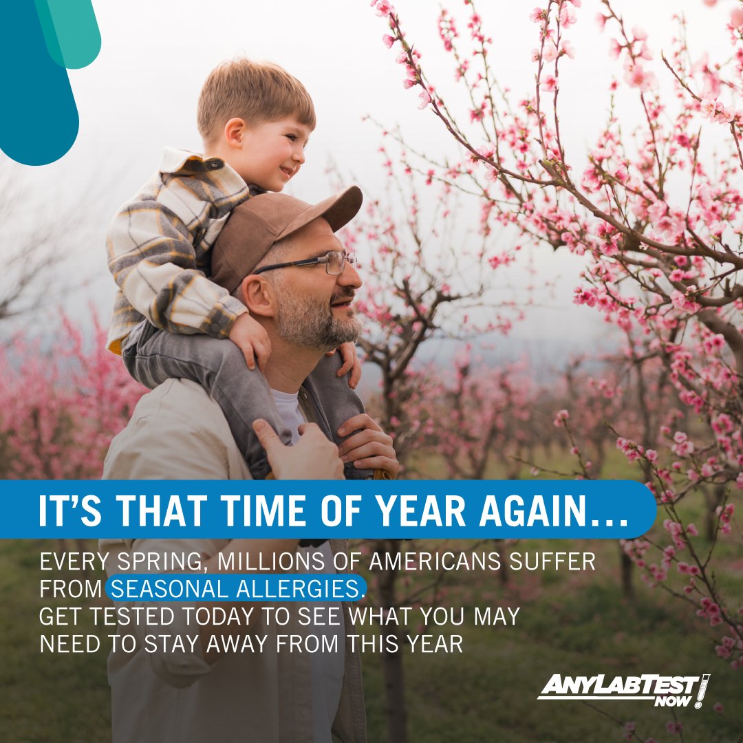 AnyLabTestSJT's tweet image. Test for 50 different inhalants.
#AllergySeason  #AnyLabTestNow