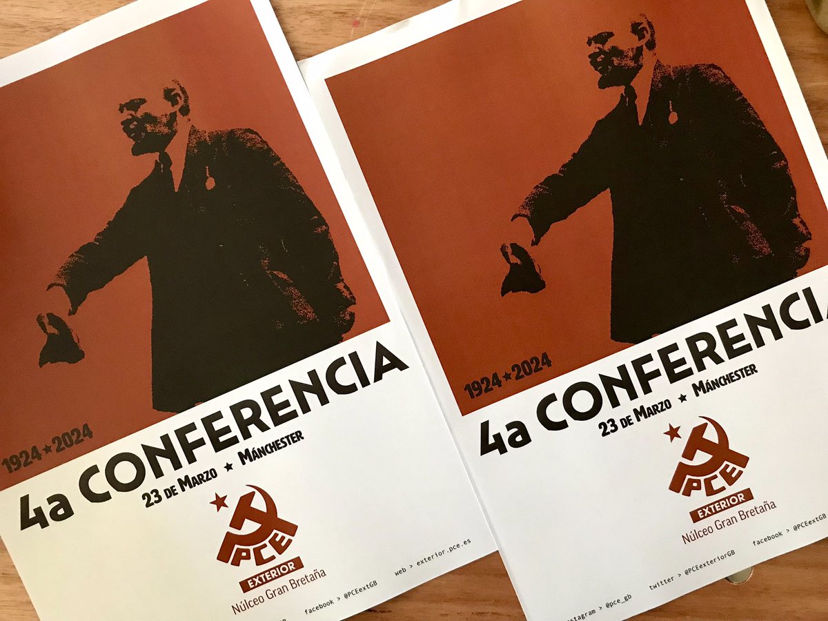 We met comrades from the Spanish Communist Party, the PCE, in Manchester at the weekend. Spanish PCE members living in England, Scotland and Wales held their annual conference in-person & online. @PCEExterior @PCEexteriorGB @yclbritain @CPBritain @ycl_northwest @CpbManc