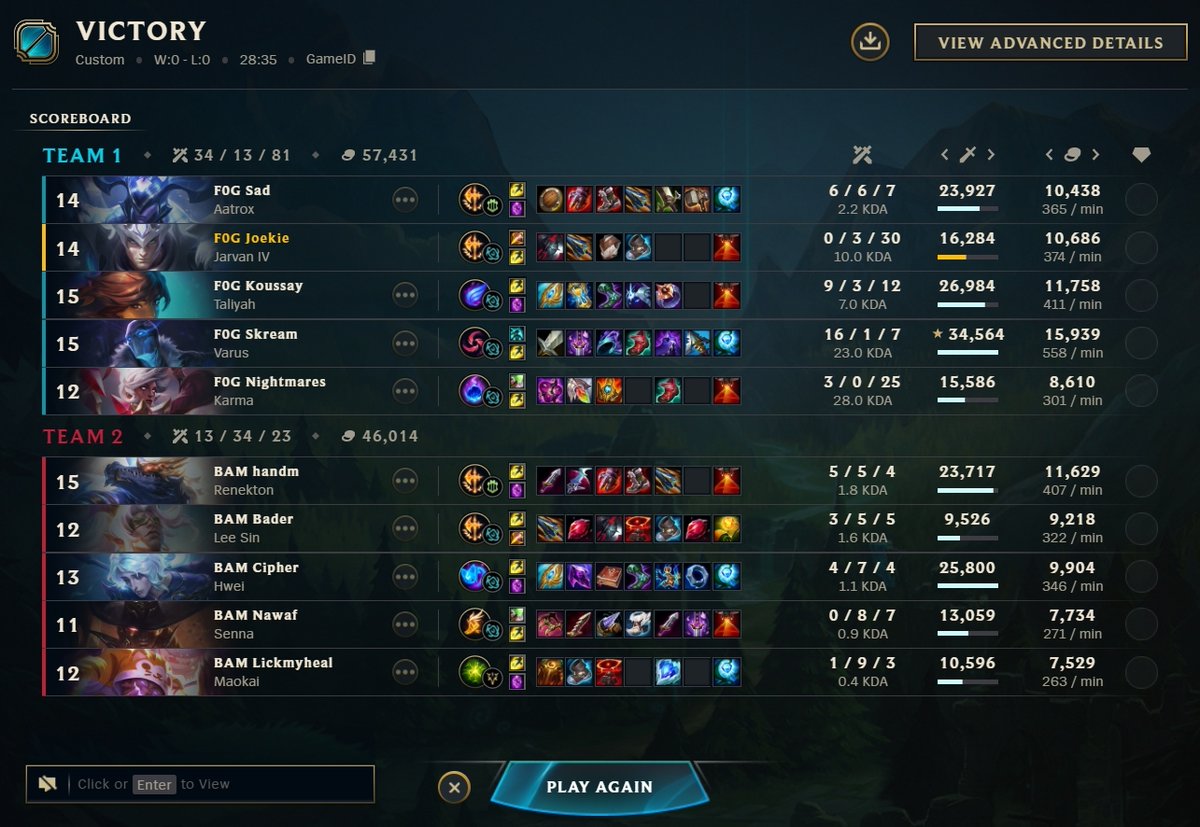 Grandpa is back😎 Needed to help my brothers team out in their juggernaut match to reach finals. Glad we won 3-0 and are in the finals!

GG <a href="/BAAMEsports/">BAAM</a>