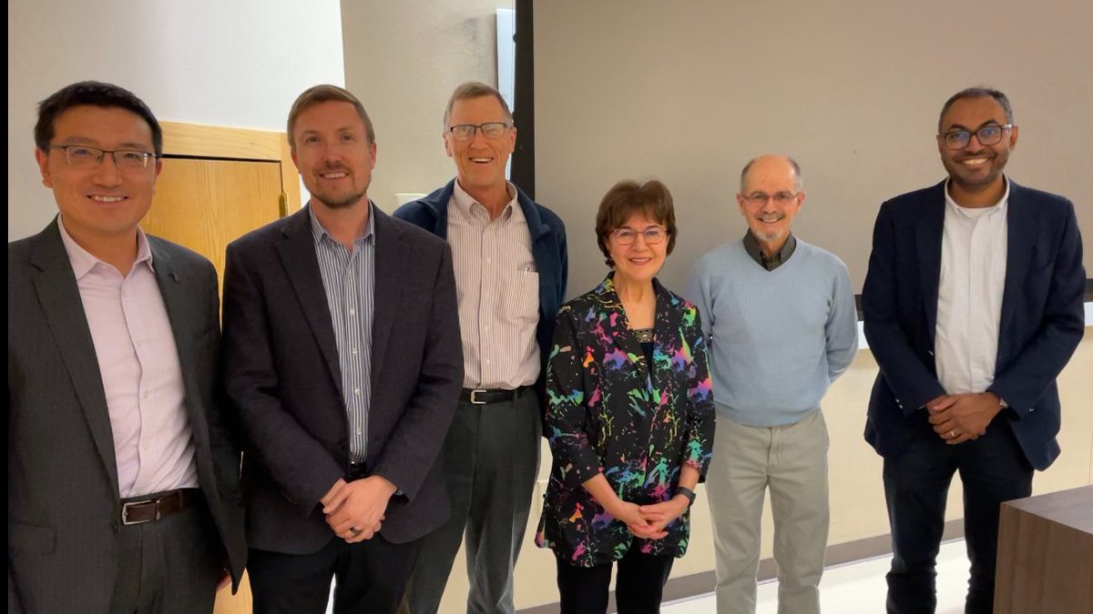 Bin Wang (@oucmc) on Twitter photo Glad to host Professor Umit Ozkan from <a href="/OhioStateCBE/">OhioState-CBE</a> for a visit to our department. She gave a wonderful seminar on high-temperature electrocatalysis. Pictured with <a href="/OUCrossley/">Steven Crossley</a> <a href="/Kasun_Kal/">Kasun Gunasooriya</a> <a href="/resasco/">Daniel Resasco</a> and Lance Lobban Glad to host Professor Umit Ozkan from <a href="/OhioStateCBE/">OhioState-CBE</a> for a visit to our department. She gave a wonderful seminar on high-temperature electrocatalysis. Pictured with <a href="/OUCrossley/">Steven Crossley</a> <a href="/Kasun_Kal/">Kasun Gunasooriya</a> <a href="/resasco/">Daniel Resasco</a> and Lance Lobban