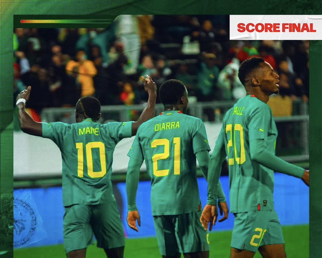 ⏰ FT’ I 🌍⚽️

Senegal 1-0 Benin
Uruguay 1-2 Ivory Coast 
Egypt 2-4 Croatia 

#africanfootball
#internationalfriendly
