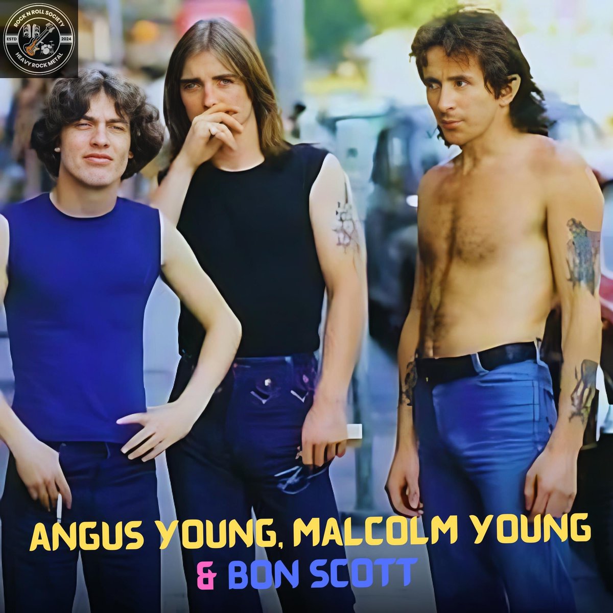 #AngusYoung #MalcolmYoung #BonScott #ACDC #music