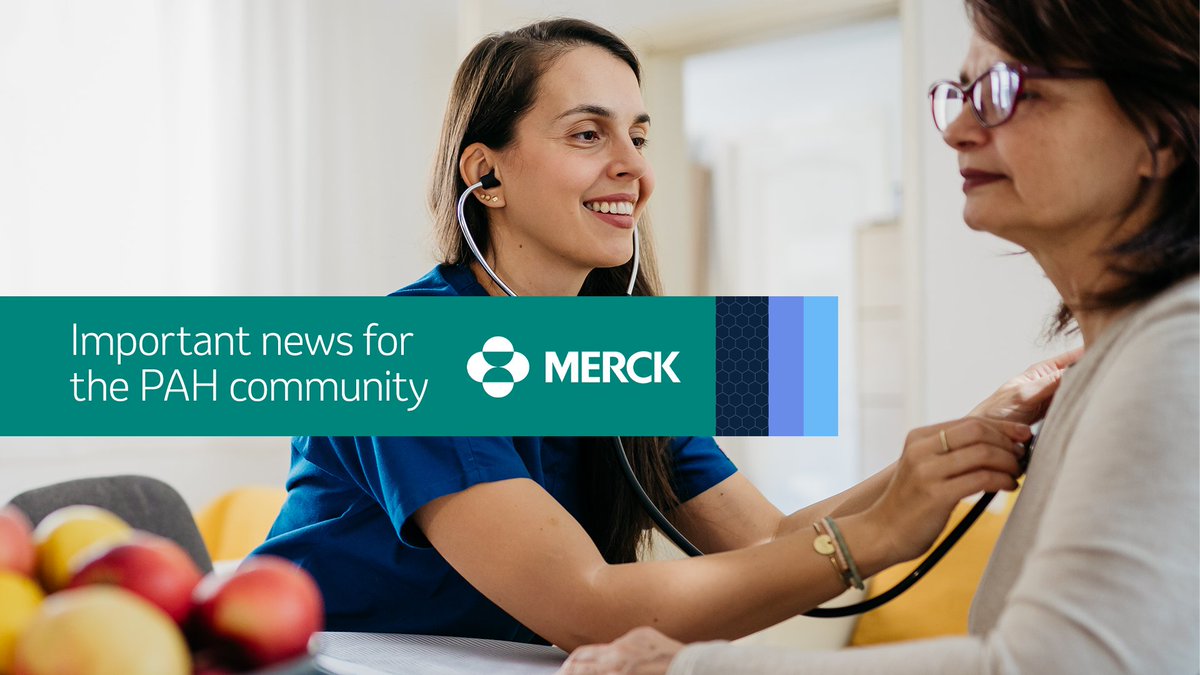 We’re proud to announce the #FDA approval of a new treatment option in #PulmonaryArterialHypertension. Learn more: merck.us/4a6SCuL