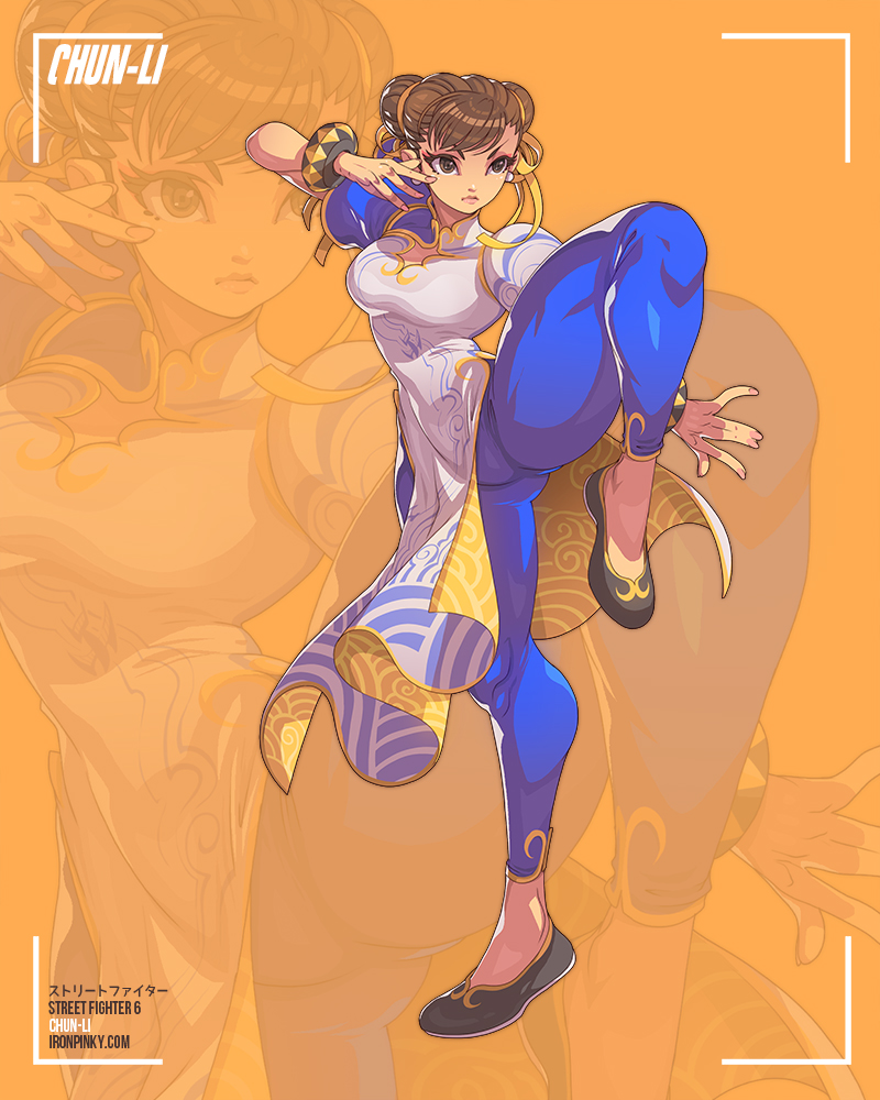 Chun in her SF6 outfit! #chunli #streetfighter #streetfighter6 #edwinhuang