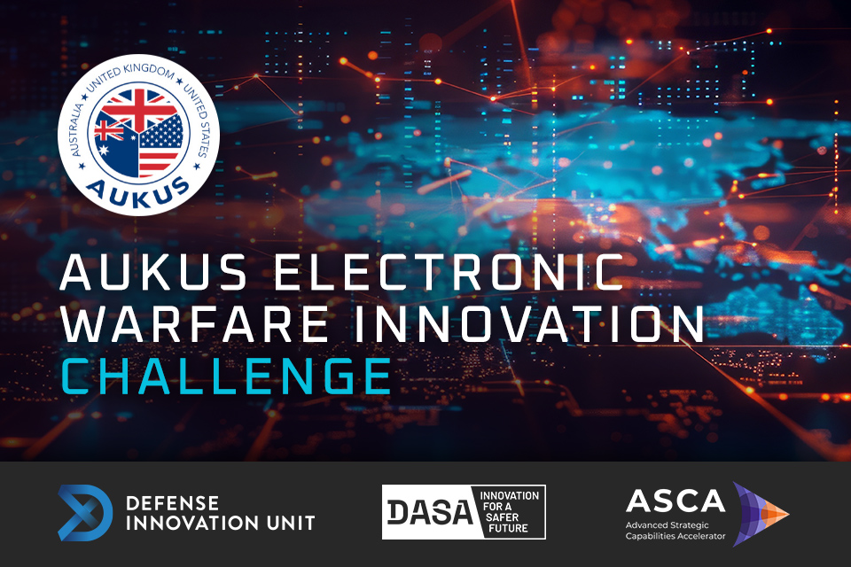 In the first of its kind, Australia, US and the UK have all launched simultaneous challenges on Electronic Warfare with up to $240,000 on offer per winner for up to 3 winners of the Australian challenge #AUKUS #Pillar2

More details at spr.ly/6019ZpRYJ