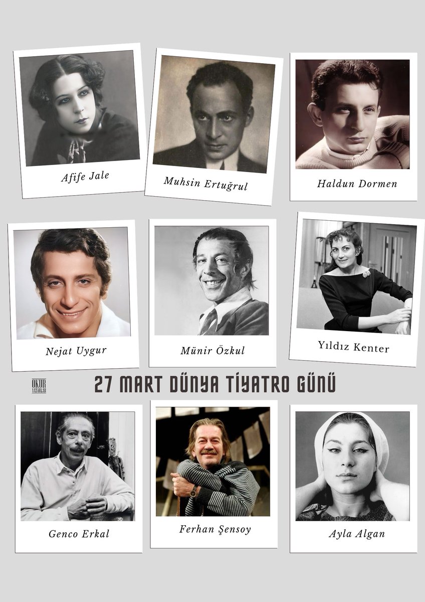 27 Mart Dünya Tiyatro Günü kutlu olsun! 🎭

#DünyaTiyatroGünü