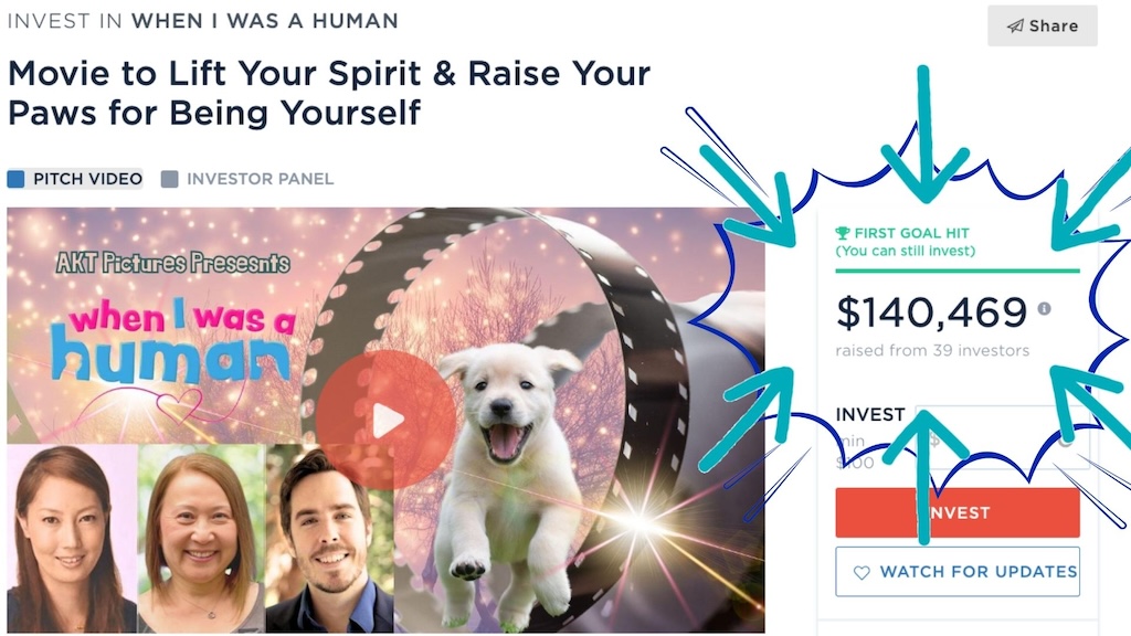 Don't miss out on investing in a new Hollywood classic in the making! #filmmaking #entertainment #investing #equity #diversify #dog #movie #film #AdoptDontShop #proven wefunder.com/updates/171957