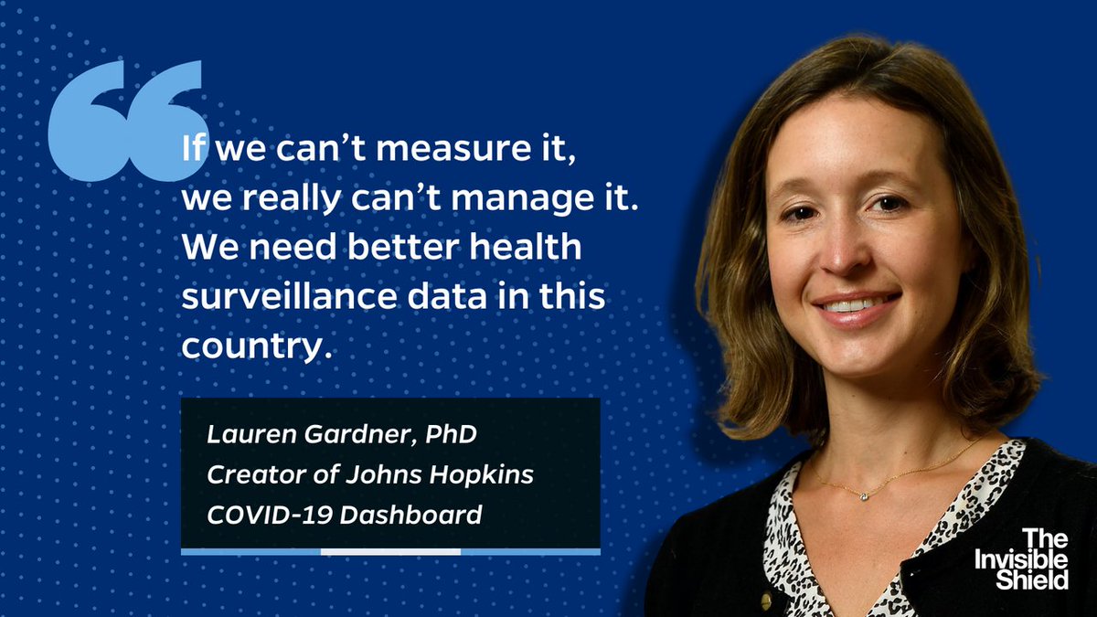 Lauren Gardner, the innovator behind the COVID-19 dashboard providing the most comprehensive public dataset on the pandemic, emphasizes effective data surveillance. Watch “The Invisible Shield” on PBS.org or PBS app, tonight at 10 p.m. ET.