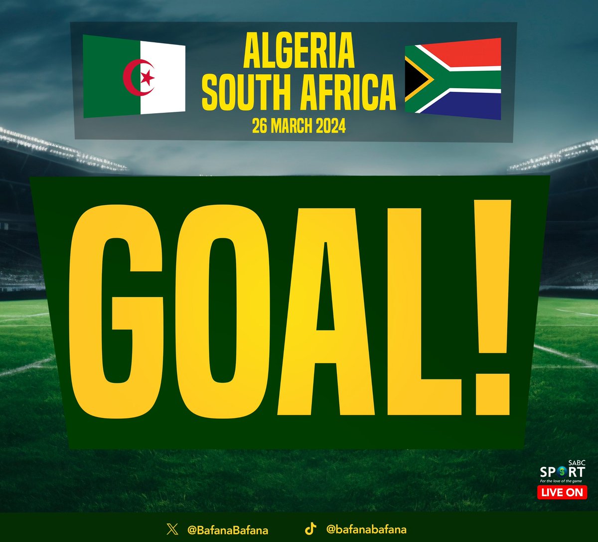 Bafana Bafana back in the lead! 3-2