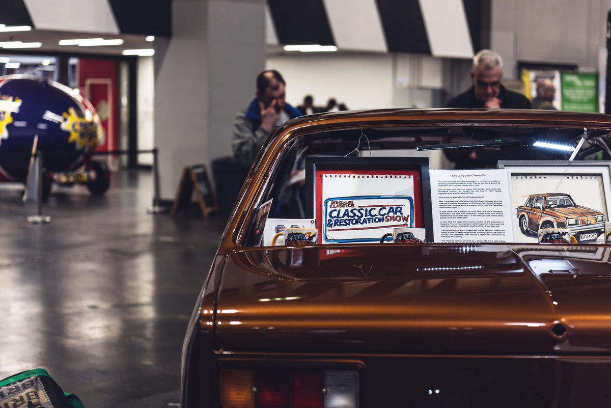 Popbangcolour's tweet image. BIG thanks to @NWVT for capturing photos of the #Shoveit &amp;amp; the @Popbangcolour stand whilst @NECRestoShow 🤎 they look awesome!

Go check out Nick’s portfolio of photography work, he drives a cool van too! 📸

Chevette mugs will soon be available on the popbangcolourshop.com ☕️