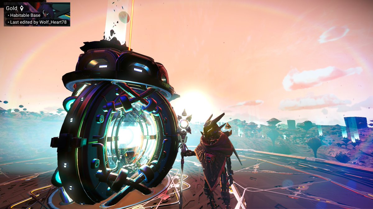Lucasz_85's tweet photo. Some highlights from today's stream: https://t.co/D4a6qZxvnM. On today's stream we went on the Distant World Tours, where we got to see mind blowing bases. (all credit to the players) #VirtualPhotograpy #NoMansSky #hellogames @hellogame
#distantworldtours @DistantWorldNMS https://t.co/N62NgcvFM7