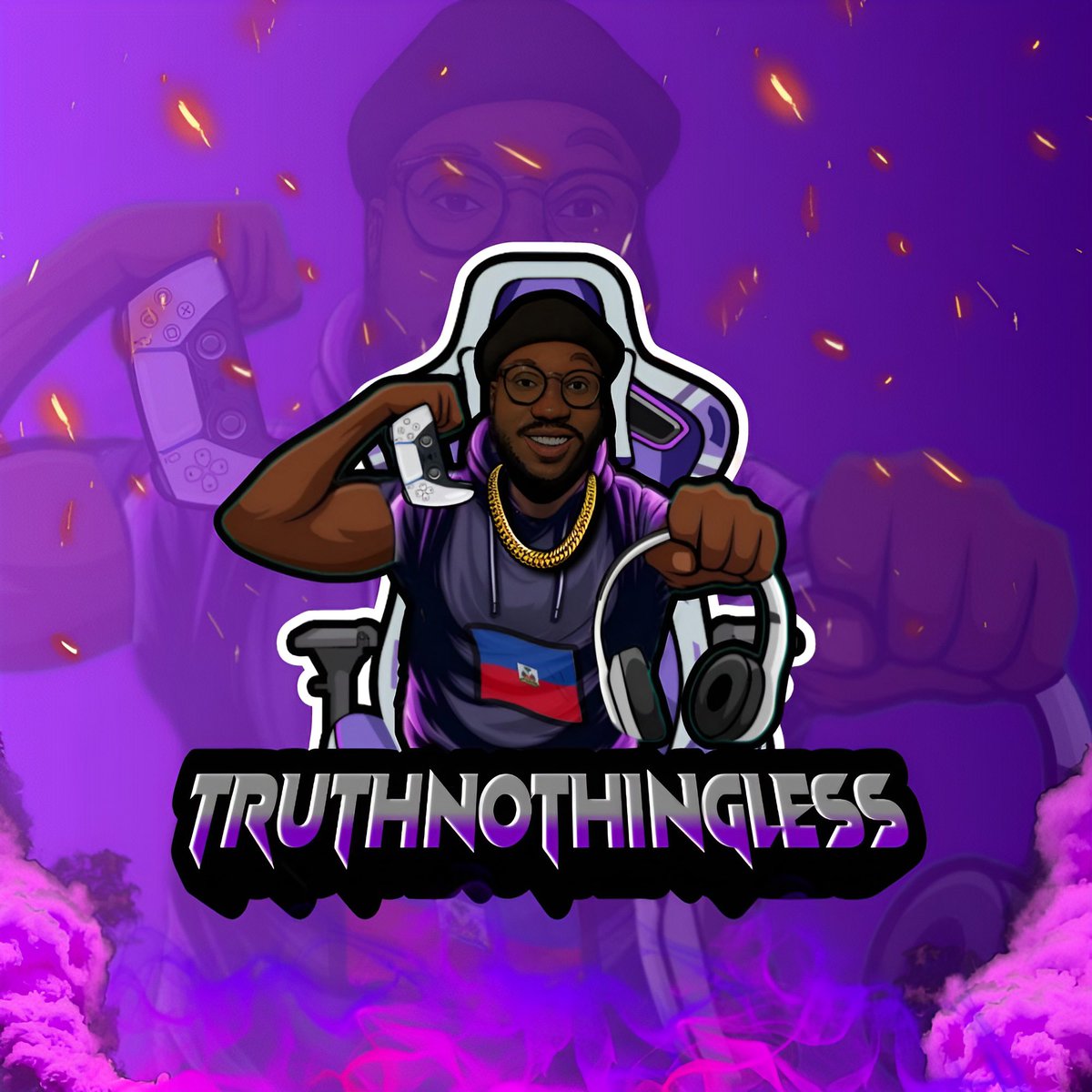 TruthNothinLess's tweet image. Special shout out to @Alisonbella007 for creating my twitch logo and banner! Hit her up for all of your gaming logos ! 📸💪🏾