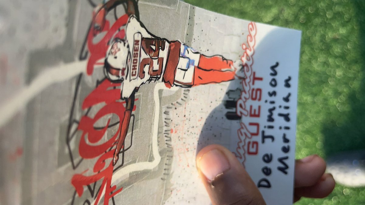 Blessed to be invited to east Mississippi had a great time @CoachT_Pope