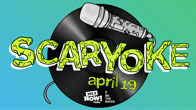 Your favourite amateur singing competition is back for another year at @OnTheRocksEdm: it's time for 102.3 NOW! radio's SCARYOKE! 🎤 Click here for full details: 1023nowradio.com/scaryoke/ We hope to see you there!