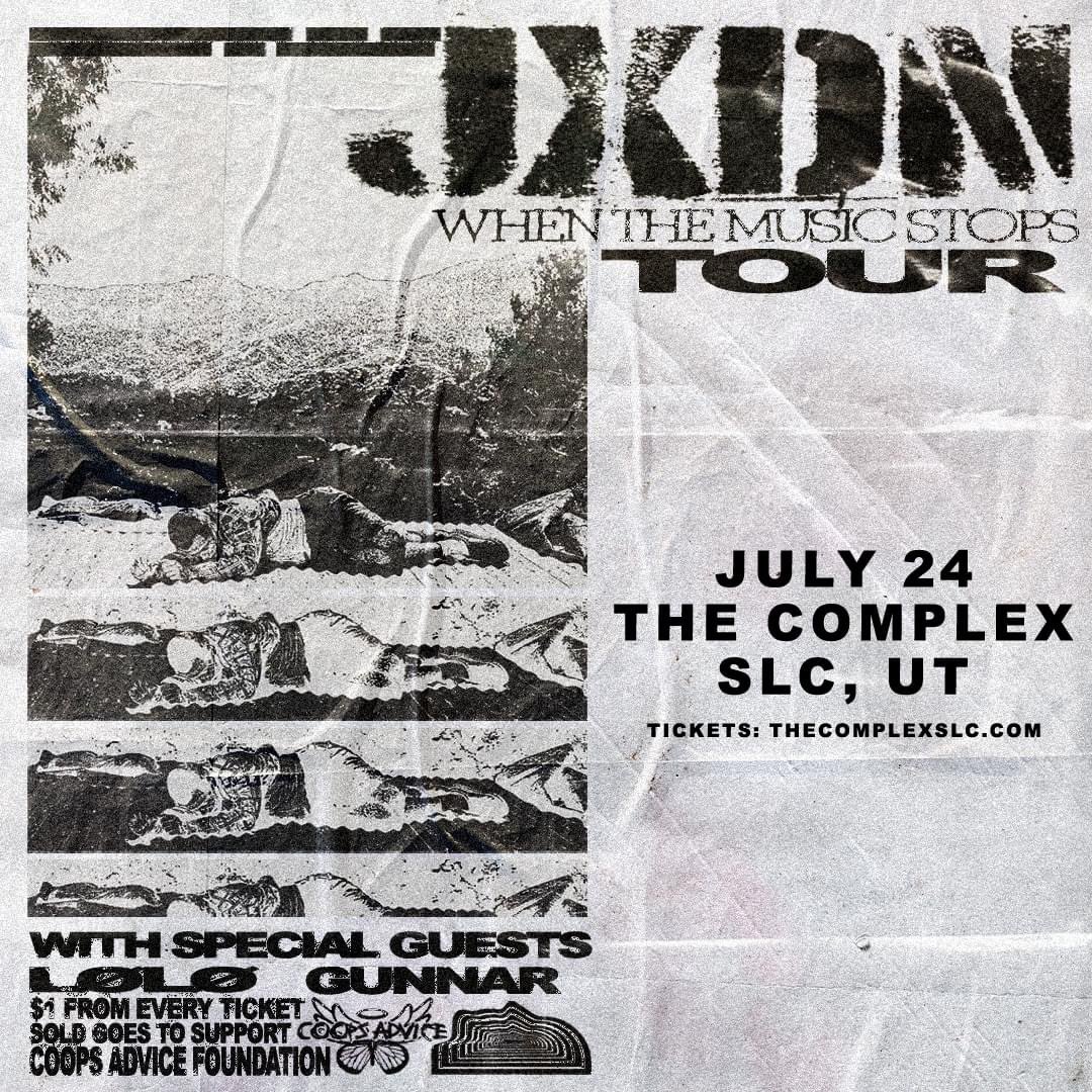 SelectSoundENT's tweet image. Just in! JXDN hits Salt Lake City on his When The Music Stops Tour at The Complex on July 24!