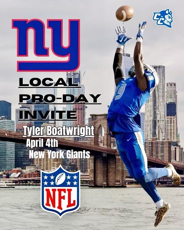 I am looking forward to the opportunity to showcase my talents. Thank You @nygiants #GiantsNation #2024NFLDRAFT