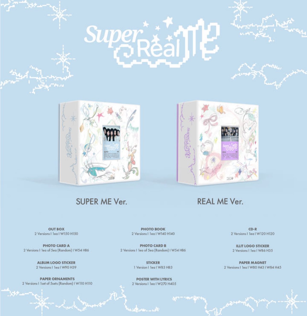 ILLIT 直筆サイン入りアルバム A （ILLIT super real me 直筆