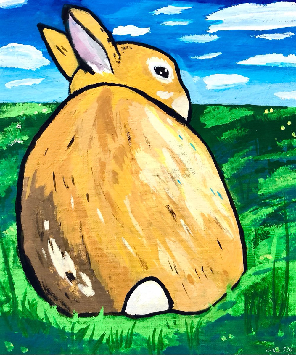 アクリルガッシュでうさぎ🐰
#うさぎ #アクリル画 #アクリルガッシュ #イラスト #Rabbitart #Rabbit #art #acrylicpainting #ヴォルフのアート