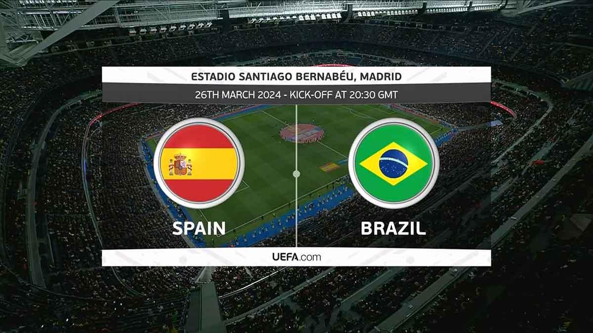 Spain vs Brazil