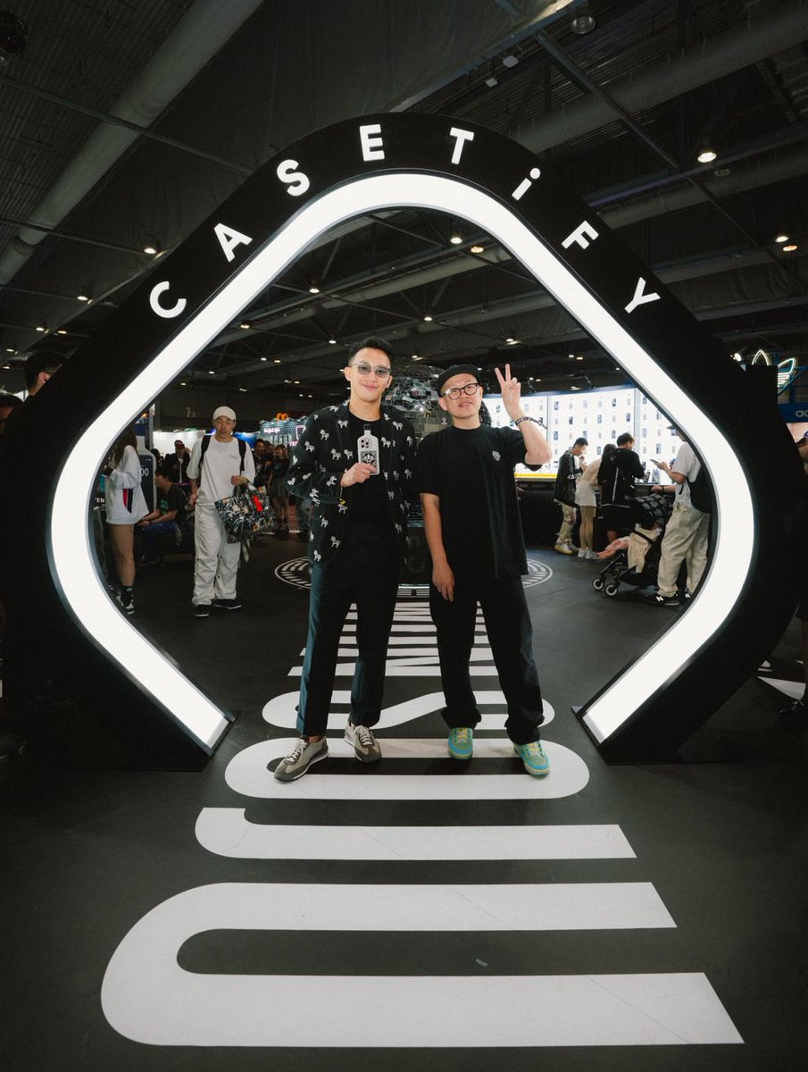 CASETiFY x Won Soju collab debuted at ComplexCon Hong Kong 🖤