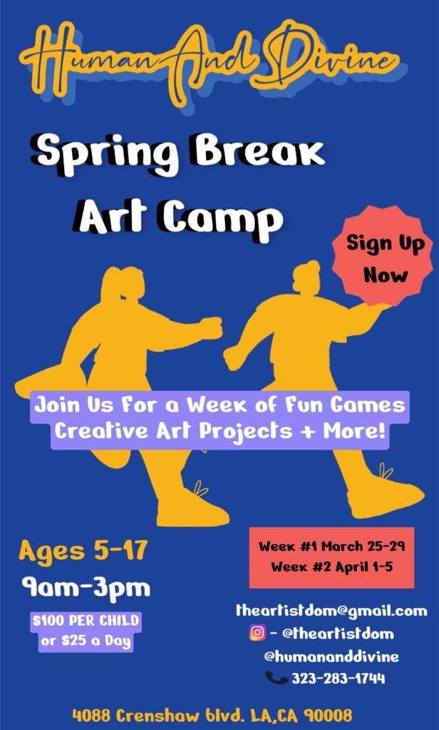 Today was a great day at Art Camp! Took a field trip to the Mall and my student sold his first painting!! We’re back at it tomorrow so tap in to sign your kids up!! 🙏🏾🎨✨