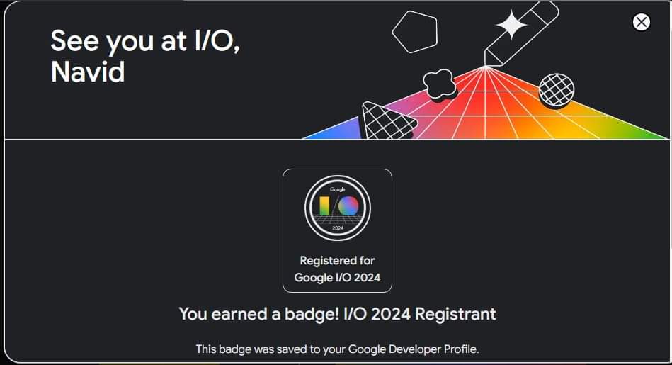 That time of the year is coming again soon folks. Time to get my nerd on. #GoogleIO #googleio2024