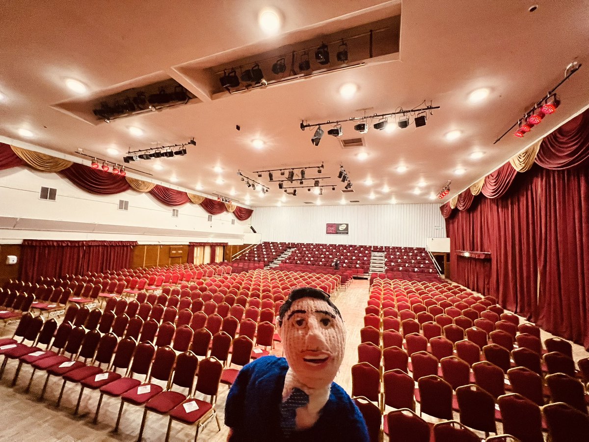I’m at the Civic Hall in Grays, Essex, for a couple of work in progress shows . I’m getting all the jokes together for my new ‘Laughs Funny’ tour which kicks off next month. Click this link for dates and tickets bit.ly/LaughsFunny