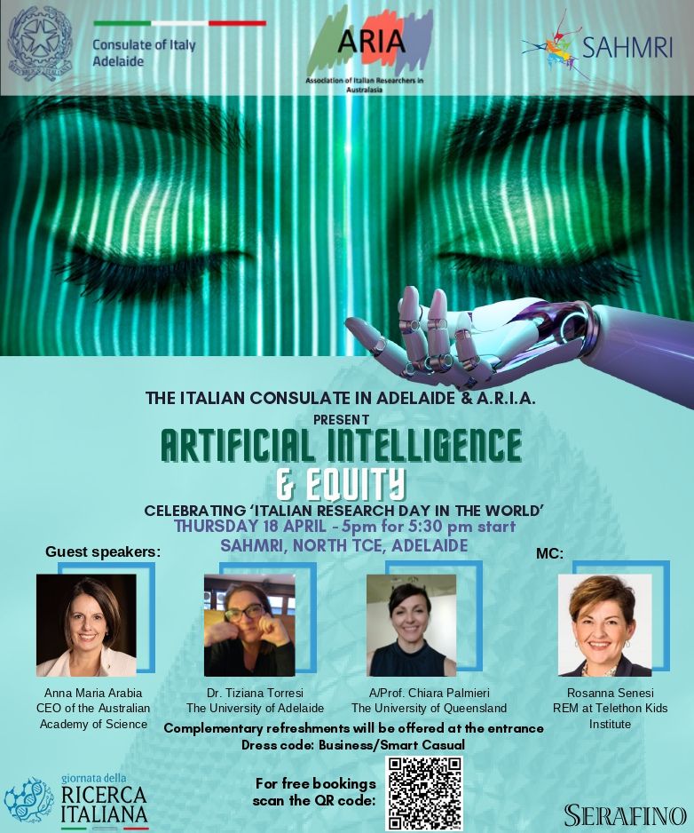 Italian Research Day: AI & Equity! 🇮🇹💡Join us in celebrating the groundbreaking intersection of Artificial Intelligence and Equity at this year’s Italian Research Day. 🎉🔬 Discover how Italy’s finest minds are leveraging AI to foster a more inclusive and just world. 🌐🤖