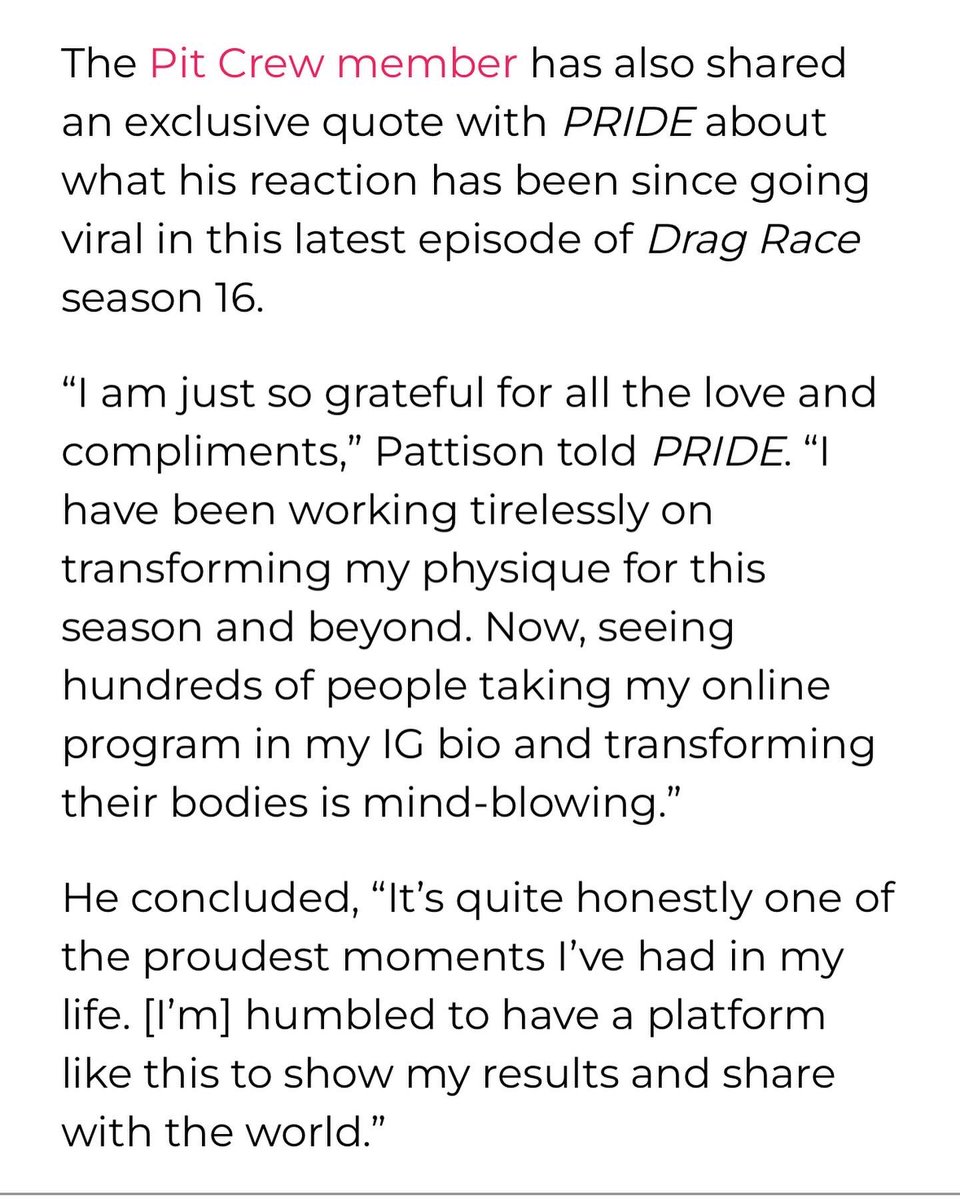Thank you pride ❤️ And I appreciate all the kind message and love from my ppl 💋 Made ur boy feel special this weekend 😈