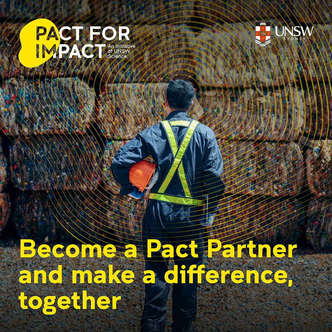2/2 This Australian-first initiative is a call to action to professionals across disciplines of all kinds to join from UNSW Science and our Pact Partners as we give impact real-world meaning. Become a pact partner, here: unsw.edu.au/science/about-…