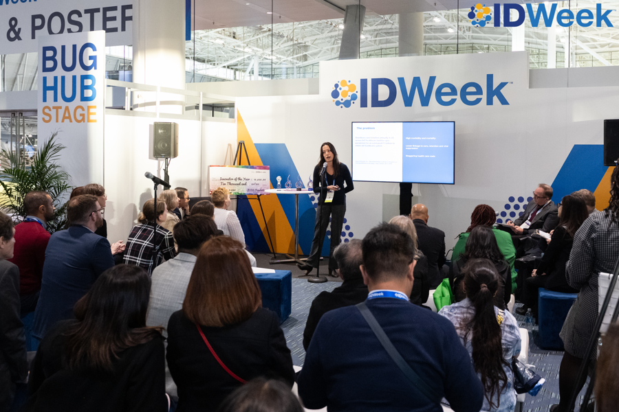 Do you have a story or experience to share regarding your work in infectious diseases? Then the #IDWeek2024 BugHub Stage is the place for you! ⌛Talks are 20 minutes in length 🙅🏽PowerPoint presentations are NOT required Submit your proposed talk: abstractscorecard.com/cfp/submit/log…