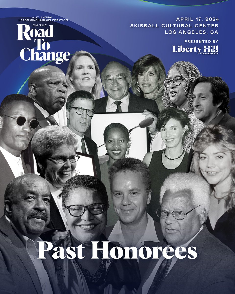 At our Upton Sinclair Celebration, Liberty Hill honors the social justice champions and trailblazers. Here’s a look back at the long list of organizers, activists, and community advocates that have been recognized and honored at our past celebrations. libhill.co/upton