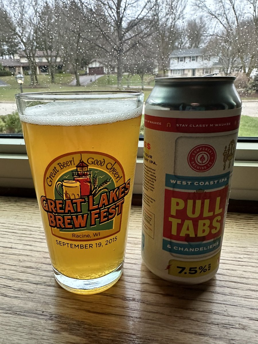 This is 40. Ringing in four decades (!) with my go-to beer right now. I fully believe (but can’t confirm) that drinking too much of it will make you spend all your money on pull tabs and hang from chandeliers.

Not your everyday IPA, indeed.