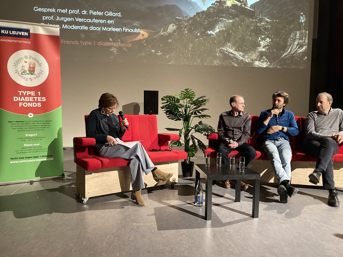 vercauteren_jur's tweet image. Tonight at DOCVILLE in Leuven, &apos;The Human Trial&apos; illuminated the journey towards a Type 1 Diabetes cure. Proud to co-organize alongside @HippoFriendsT1D, leading a dynamic panel discussion. Grateful for the opportunity to shed light on this crucial cause. #DOCVILLE #T1D