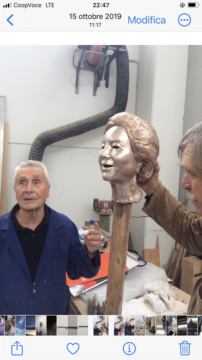 Oggi è vento a mancare un immenso artista Giuliano Vangi. Un uomo tenace e caparbio dal grande cuore.forse uno degli ultimi scultori del Fare scultura alla vecchia maniera R.I.P