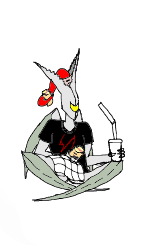 gummysandworm's tweet photo. My entry for the sandwich collab 2024. The requirements for the size were 150x250, so instead of drawing like a sane person and then resizing, I decided to draw on a 150x250 canvass. It turned out to be almost pixelart.
#demon #sandwich #newgrounds #picnic #arachnid #tentacles https://t.co/uaScD9zuRD