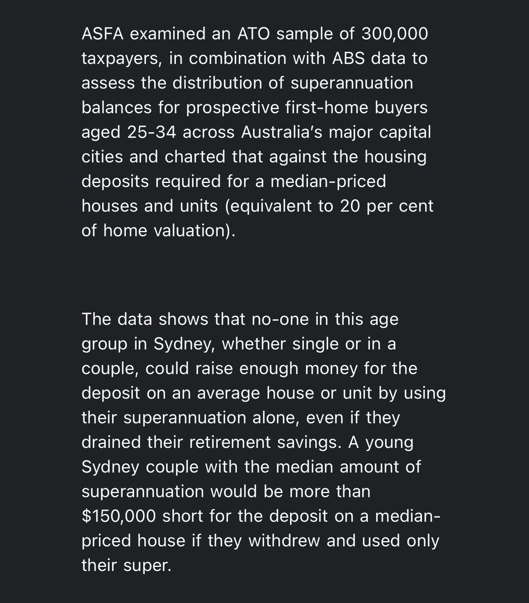 purplepingers's tweet photo. Some things we already know but now have some data:

1. No one can buy a house unless you’re old. 

2. Allowing us to use our superannuation to put a deposit down on a house will only benefit those who were already able to buy a house in the first place. 

@asfaAUST https://t.co/iOgnWrscqE
