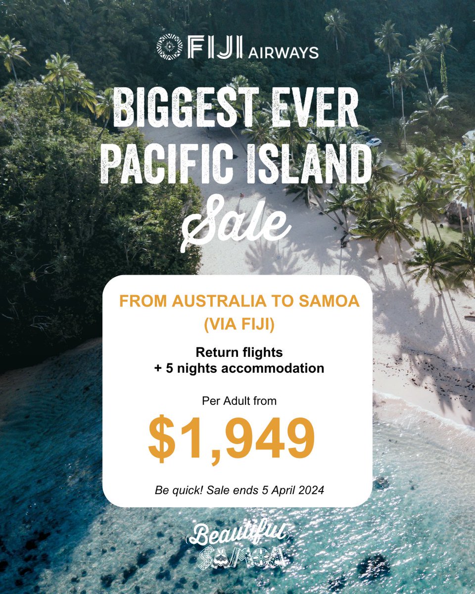 Samoa Tourism tweet media