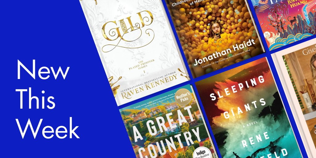 NEW BOOKS – Need we say more? 😌 Dive into #ShilpiSomayaGowda’s #AGreatCountry for family drama, get healthy with #Nourish by @GiseleOfficial, and feel the passion of #Gild by #RavenKennedy. 🏠🥗🔱 Find all new books here: ow.ly/MkYr50R23V0