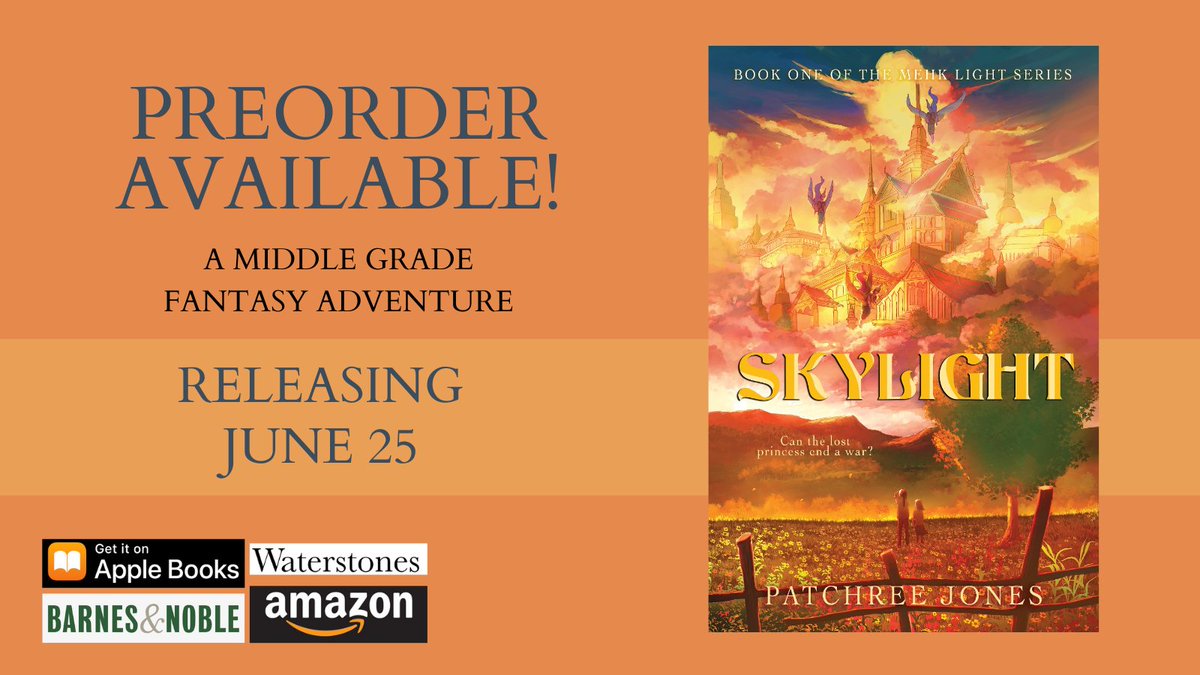 With today being pub day for so many of my fellow #2024debut, I'm sending a friendly reminder that #SKYLIGHT is only 3 MONTHS away from her own book #birthday 🎂🎂🎂!!! 📢Don't forget to preorder from your fav bookseller 📚📚📚today! Perhaps there's a🎁 in your future!?!😏